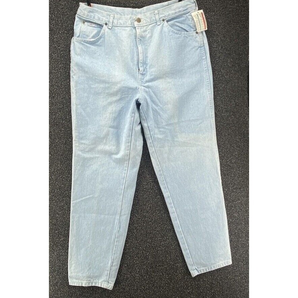 Chic Jeans Women's Size 20 Mom Made in USA 5 Pocket Denim Light Wash